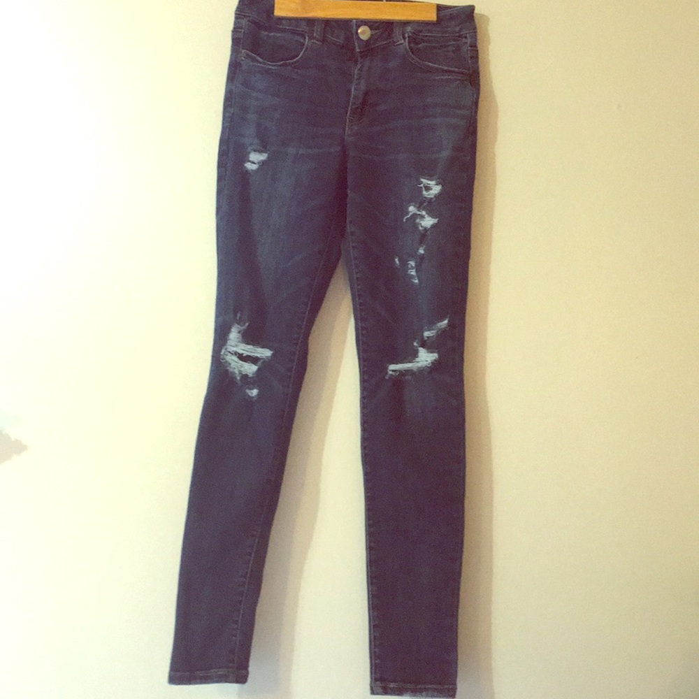 American Eagle Super Stretch High-rise Jeggings.